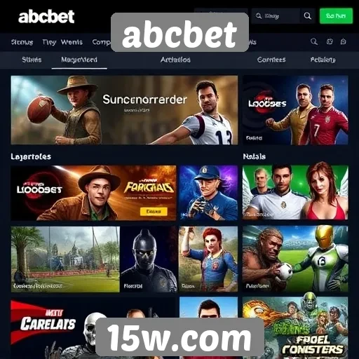 abcbet oferece ampla variedade de jogos de apostas
