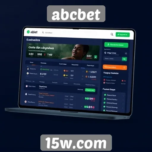 Interface do usuário e navegação no abcbet